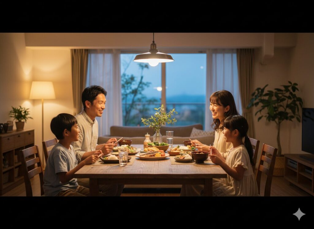 短い時間でも深い絆を育む家族