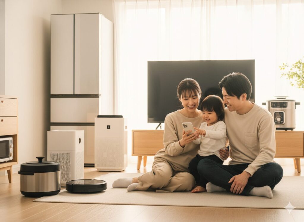 現金給付で暮らしを豊かにする 給付金を活用して快適な生活を送る家族
