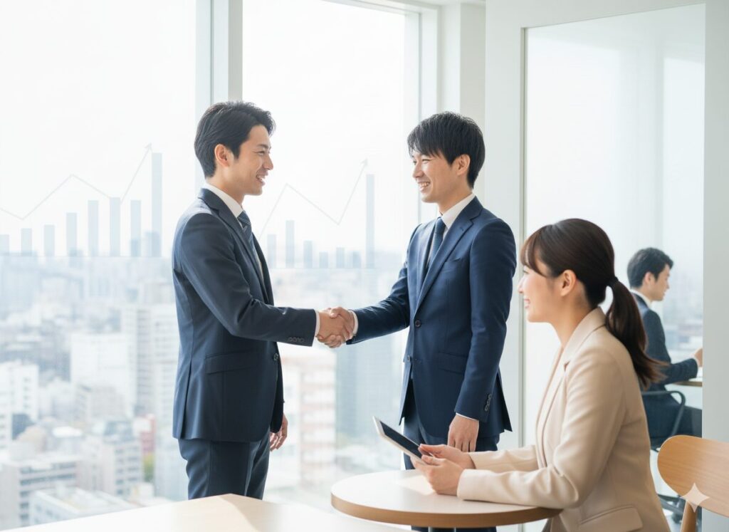 第一印象で信頼される営業スマイル