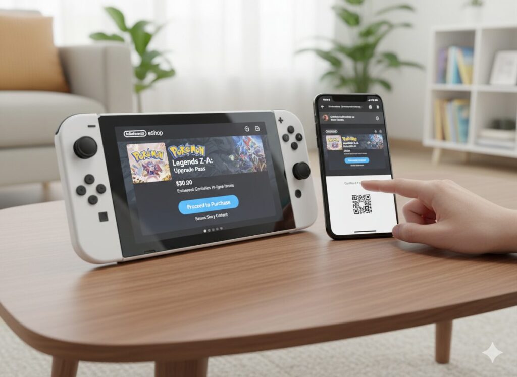 ポケモンZA アップグレードパス購入画面